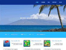 Tablet Screenshot of moremobilesoftware.com
