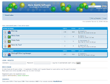 Tablet Screenshot of forums.moremobilesoftware.com